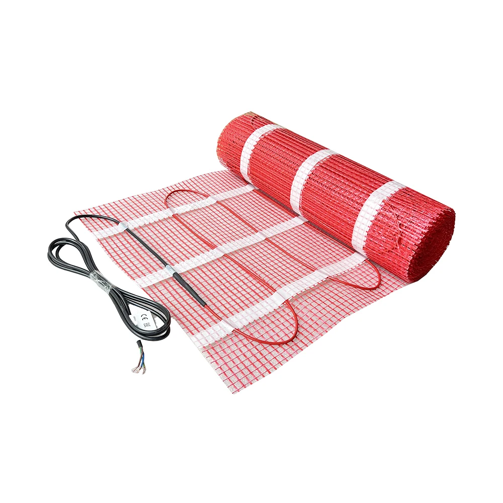 Heating mat for underfloor heating