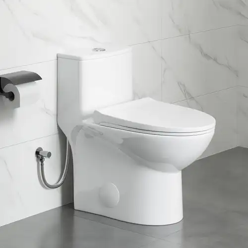 Ceramic floor-standing toilet